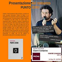 Gianni contarino - presentazione del romanzo punto zero - incontro con l'autore